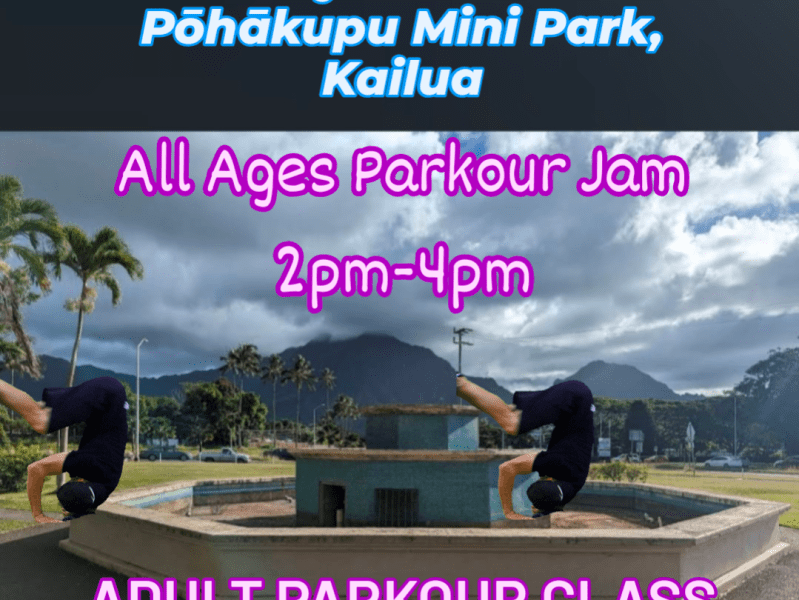 Jan 18 Jam and Adult Class in&nbsp;Kailua